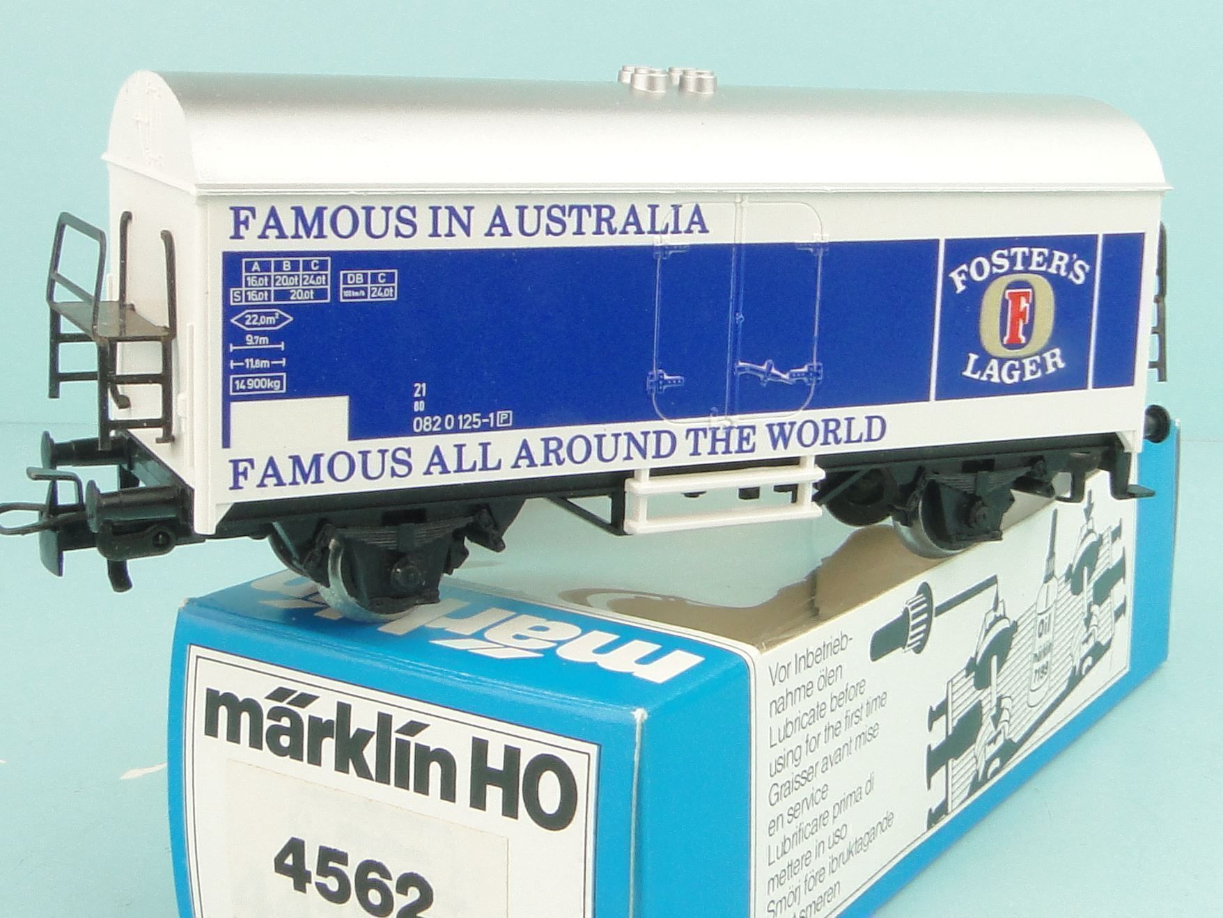 Märklin Modellini di ferrovie: Märklin 4562 Foster's Lager – Usato da Bülach venduto da cann11