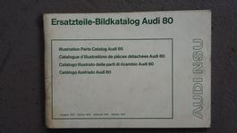 Oldtimer Ersatzteil - Katalog Audi 80
