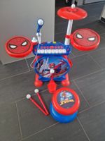 Lexibook Spiderman Elektronisches Schlagzeug, Keyboard, Sitz