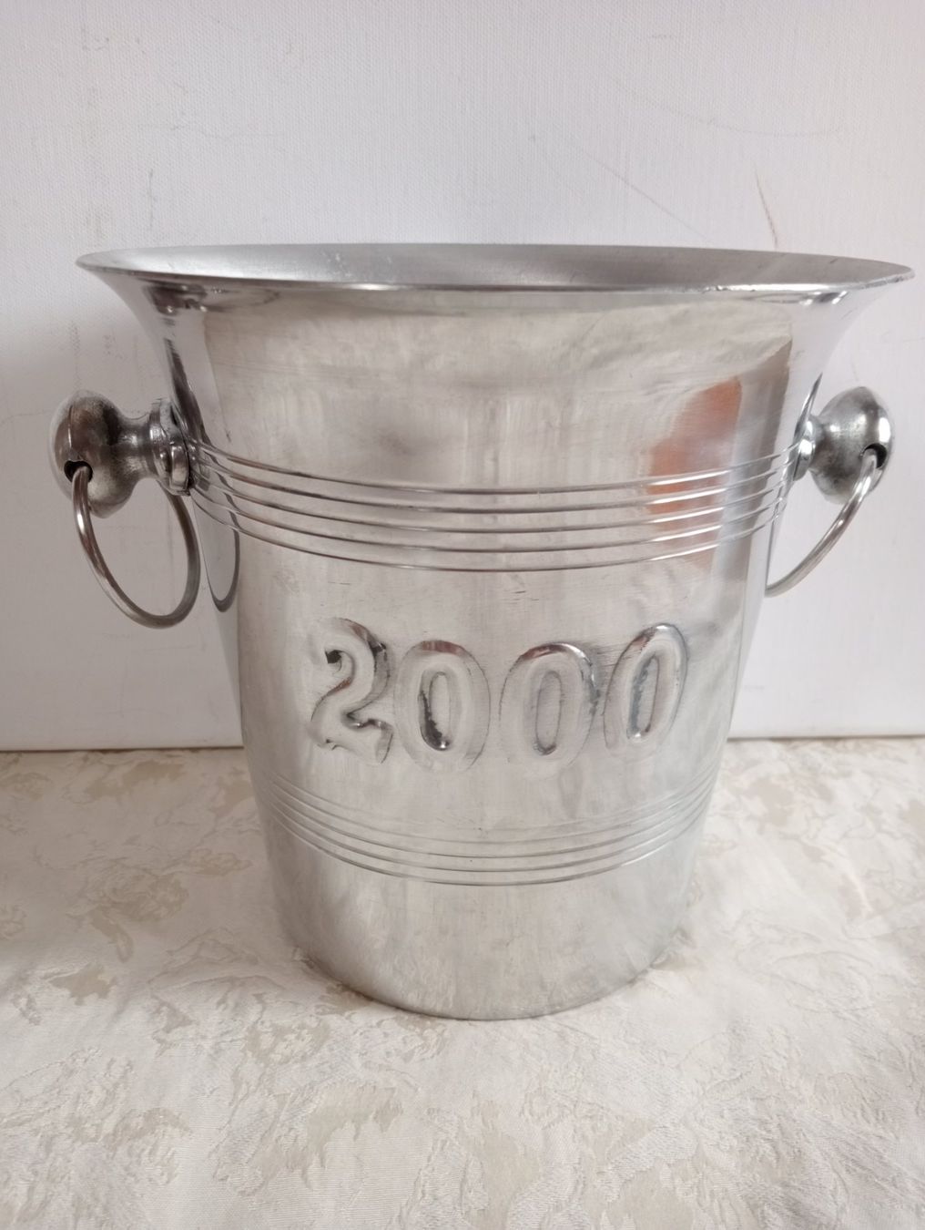 Altro: Millenium 2000 Champagnerkühler Sektkühler 487 Gramm Metall – Usato da Oberdorf BL venduto da Barocki888
