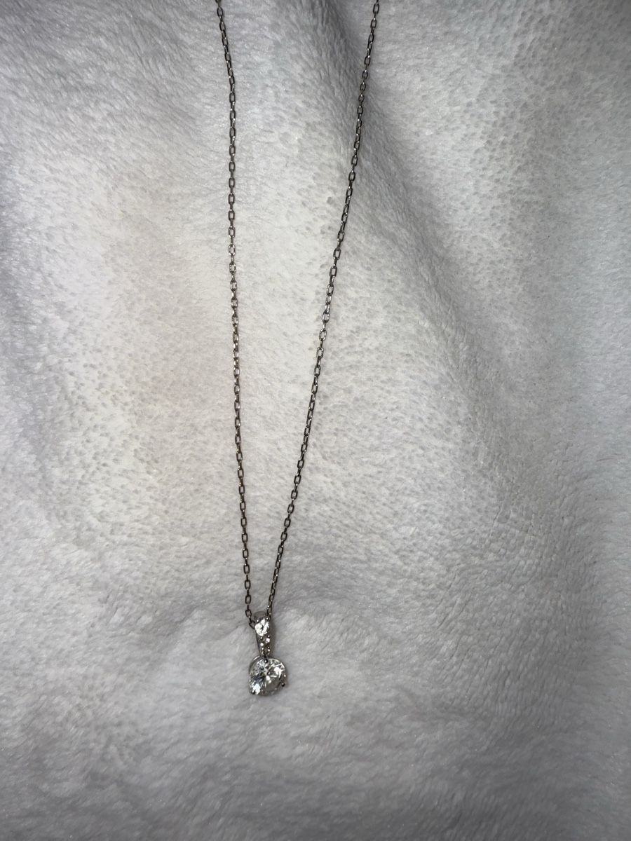 Swarovski Catenine: Swarovski Silberhalskette🤍 – Usato da Lyss venduto da joe_pp6z 5