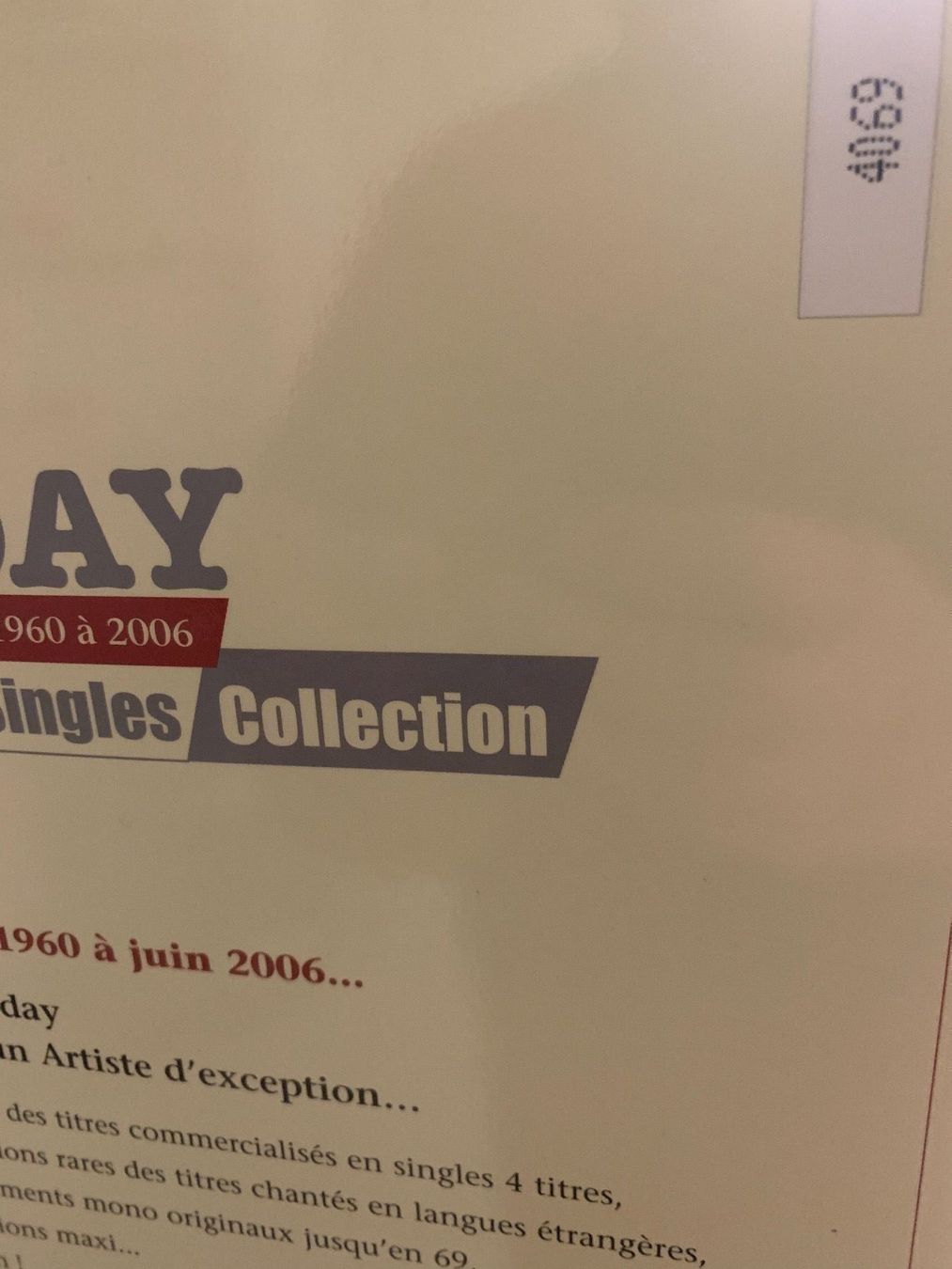 CDs: Johnny Hallyday intégrale des 45t 2006 – Neu und originalverpackt aus Onnens FR von Daniel333 3