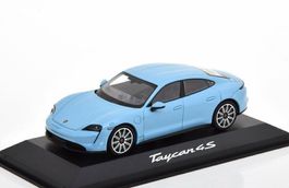 PORSCHE TAYCAN 4S 2019 BLUE 1:43 MC