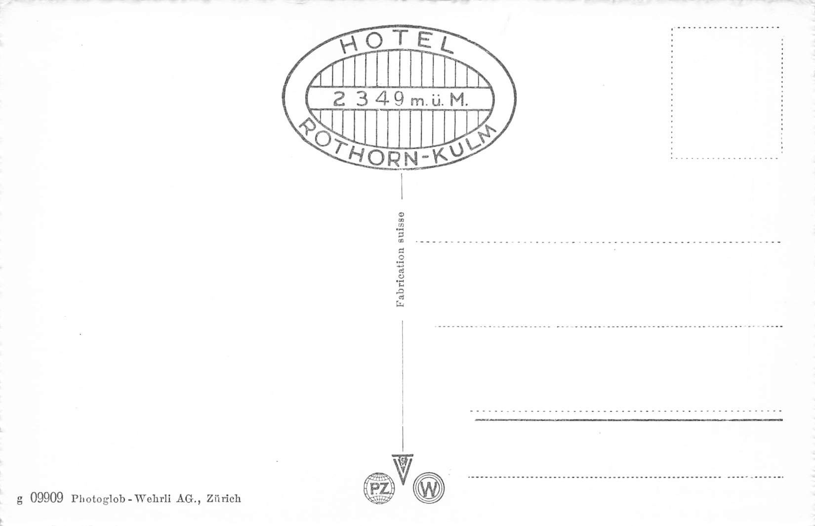 Cartoline postali: Brienz (BE) Brienzer Rothorn Bahn Panorama – Usato da Biasca venduto da Blenio71 1