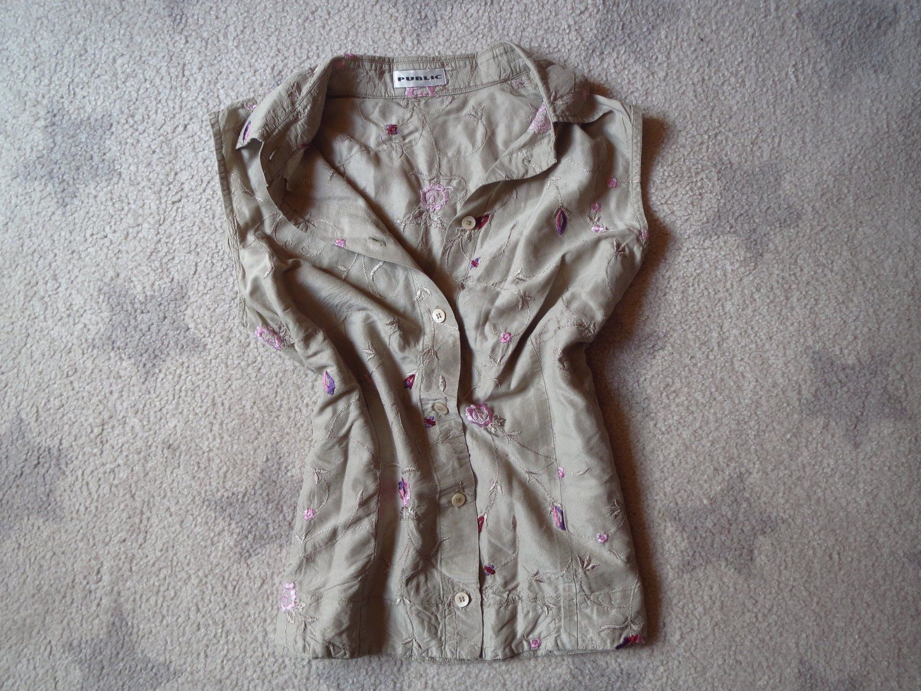 Camicette: tolle Damen Bluse aus 100% SEIDE – Usato da Kiental venduto da Anna8702 3