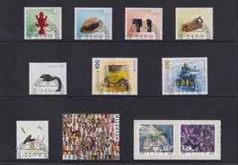 2013, unvollständige Jahresserie +Ersttags-Halbmond-Stempel.