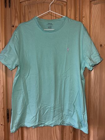 Polo Ralph Lauren T-Shirt, türkis, Grösse L, Sommer