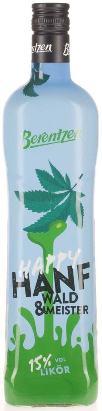 Spirituosen: Berentzen Hanf & Waldmeister Likör – Neu und originalverpackt aus Basel von Seifehuesli