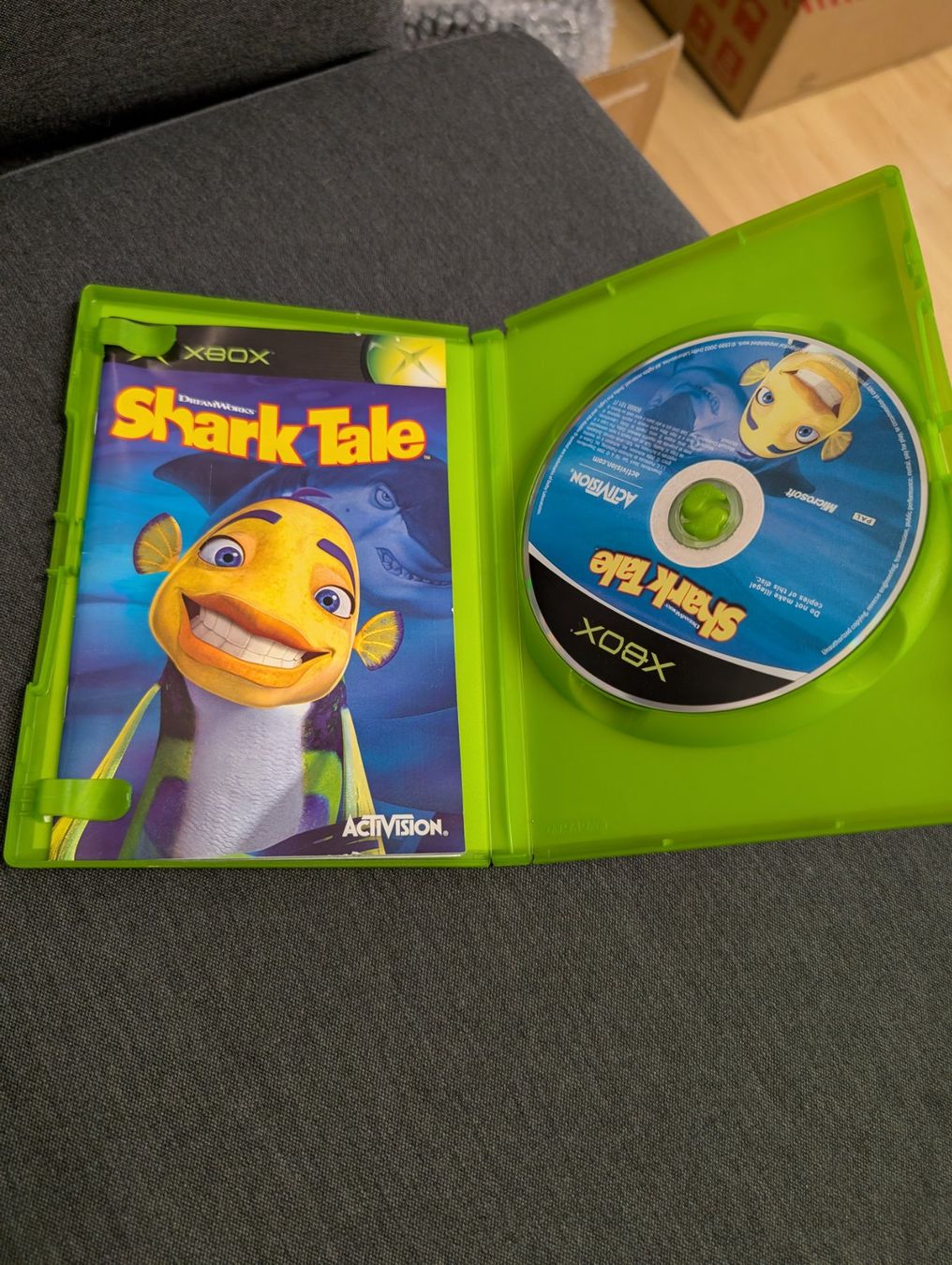 Giochi: Shark tale Microsoft Xbox – Usato da Giubiasco venduto da Ticinerd 2
