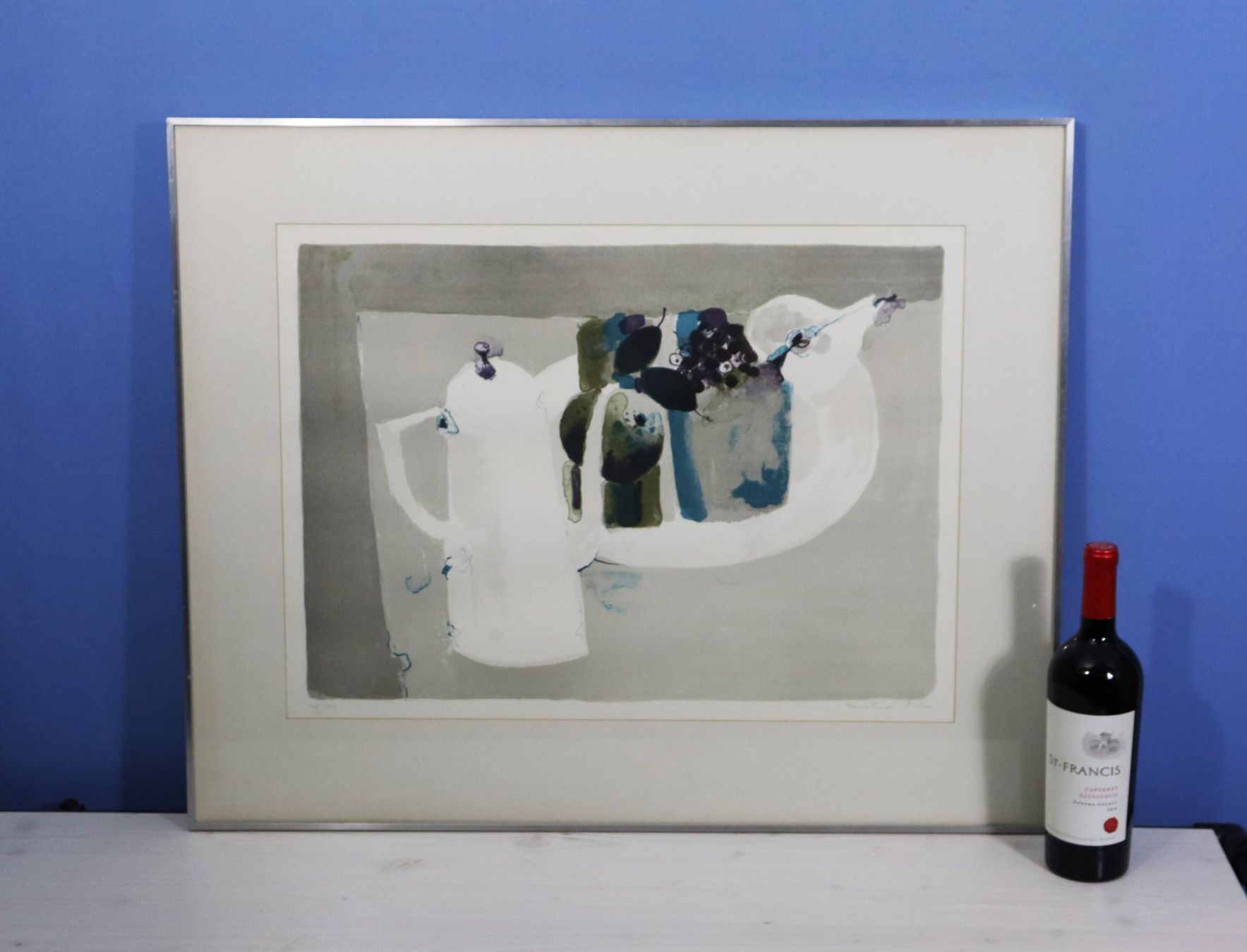 Arts picturaux & lithographies: Hans Ruedi Sieber 1926-2002, Lithographie "Stillleben" – D'occasion à Zug par Kunst-Fundgrube