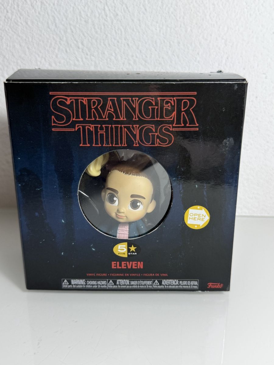 Funko Statuette: Funko Stranger Things Eleven 5 Five Star 2018 Kelloggs Eggos – Nuovo e nell'imballaggio originale da Bedano venduto da VBimby