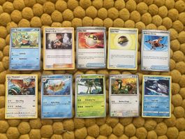 Lot de 10 cartes Pokémon