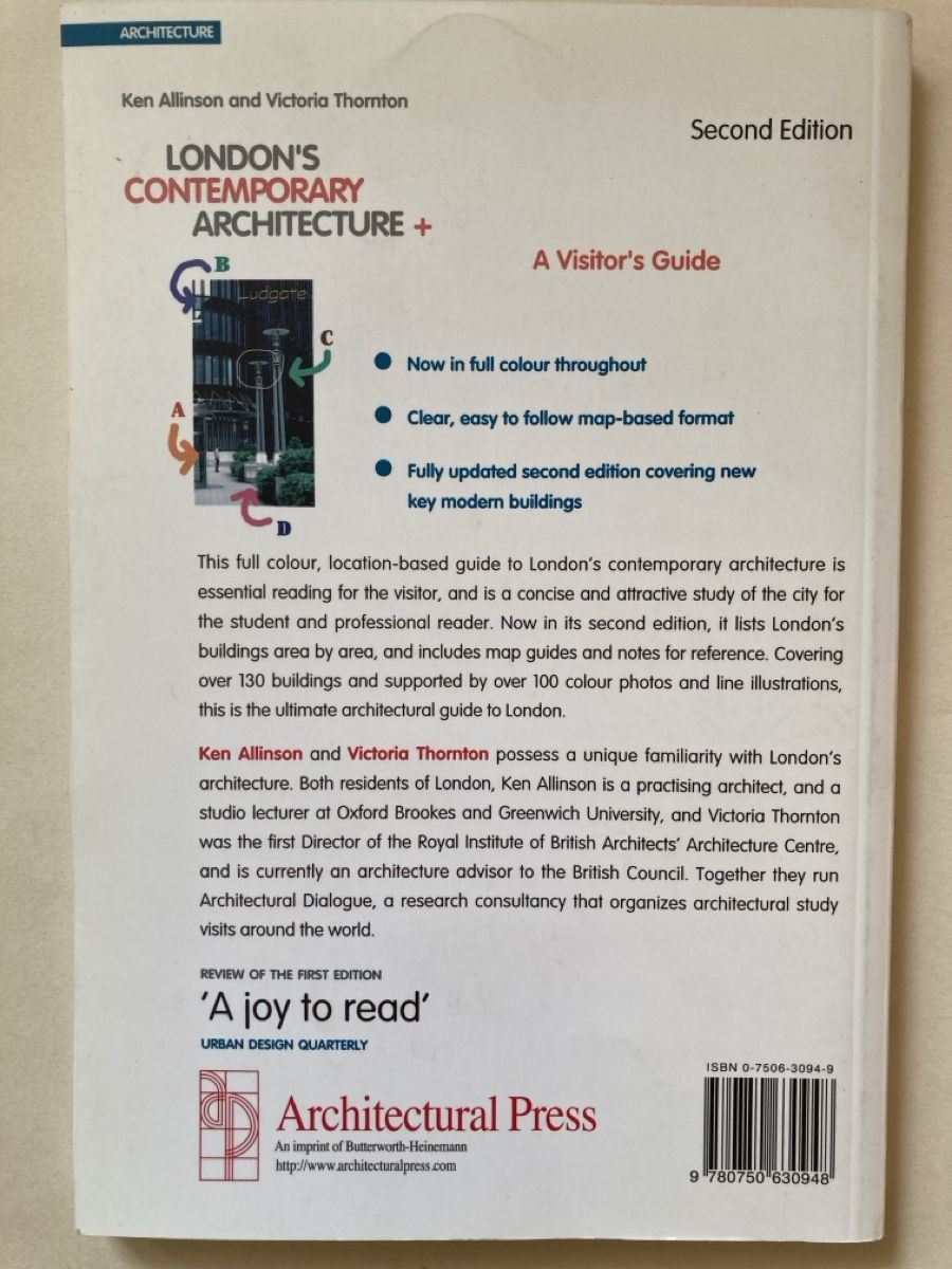 Libri: London‘s Contemporary Architecture +      Guide – Usato da Zürich venduto da 000rk 1