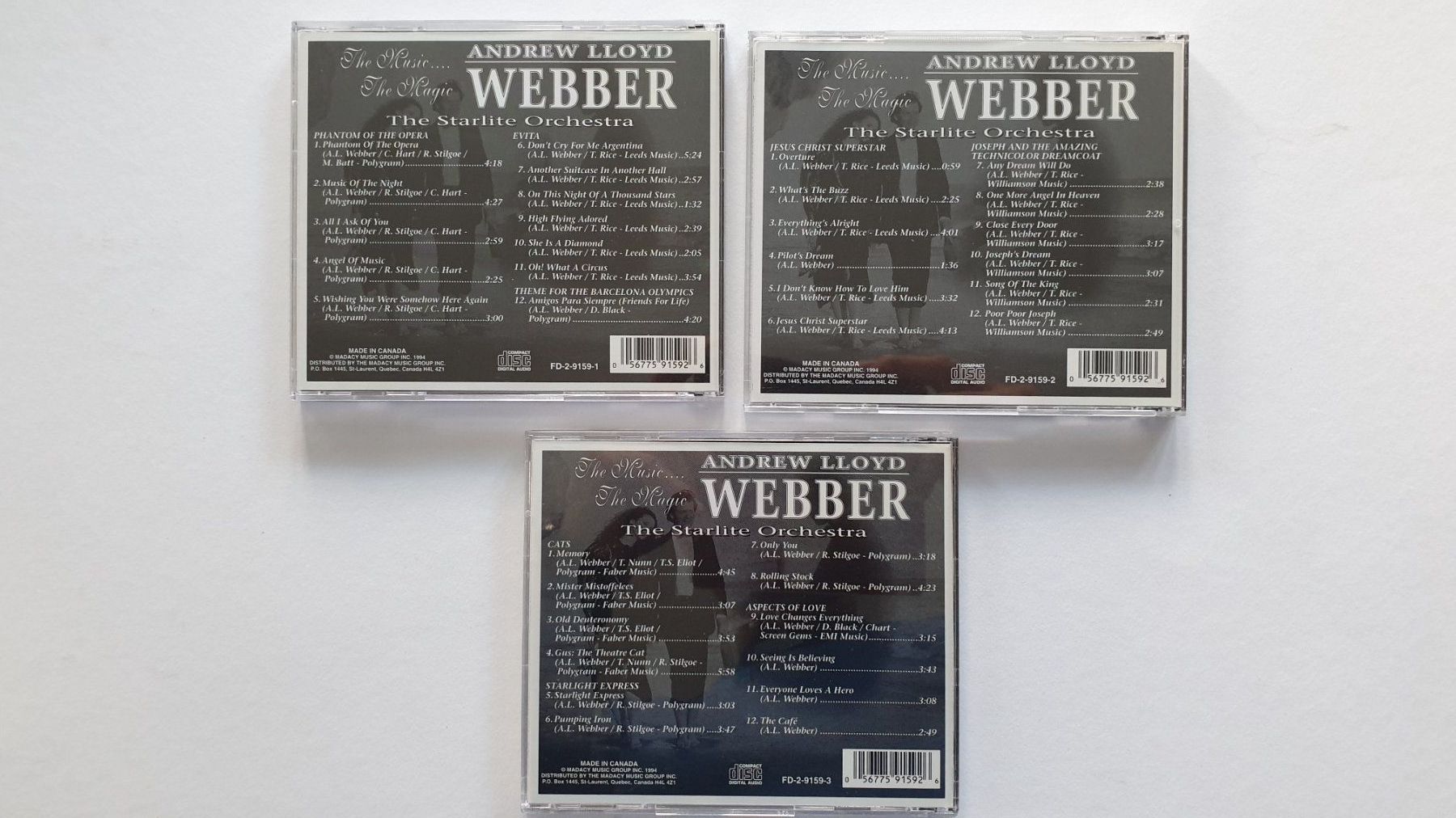 CD: Andrew Lloyd Webber – Usato da Goldach venduto da armando_r 3