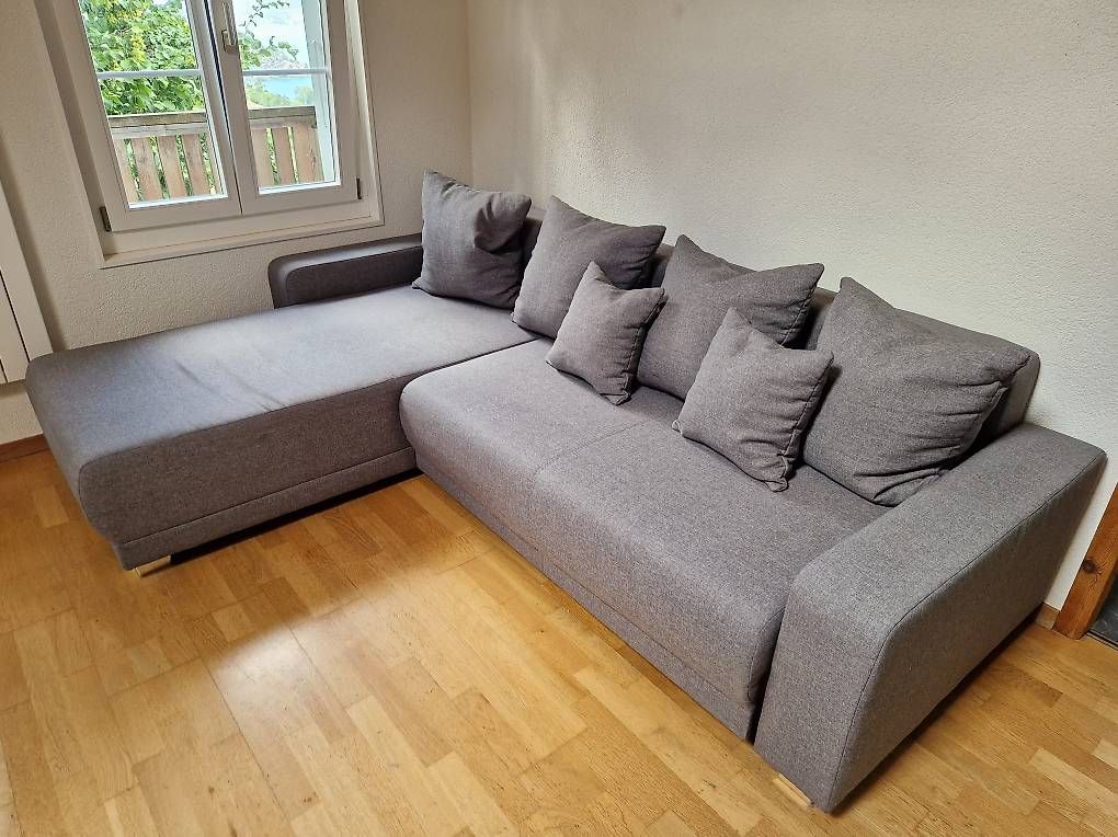 Divani: Schlafsofa / Ecksofa, grau  sehr guter Zustand – Usato da Krattigen venduto da hon_crz2 3
