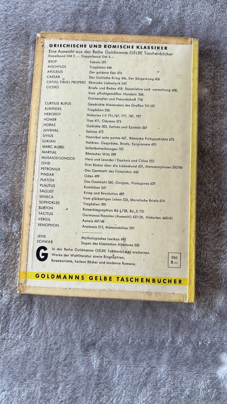 Bücher: Herodot Historien Band III, 1961 – Gebraucht aus Schübelbach von Dolly990_2 1