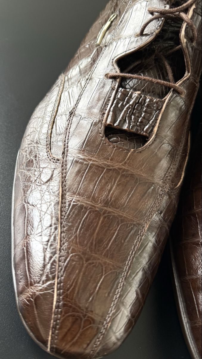 Zilli Scarpe da uomo: Zilli Herren Krokodil leder Schuhe – Nuovo (secondo la descrizione) da Kilchberg ZH venduto da man_7q9s 4