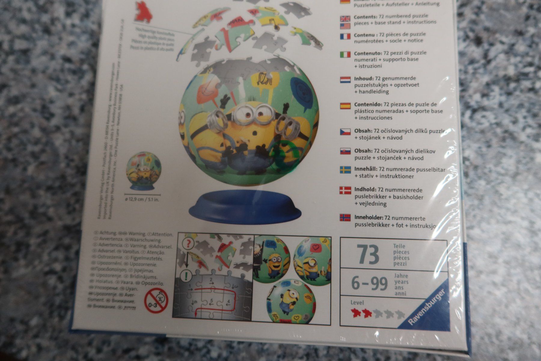 Puzzle: 3 D Puzzles – Nuovo e nell'imballaggio originale da Täuffelen venduto da Cindybussy