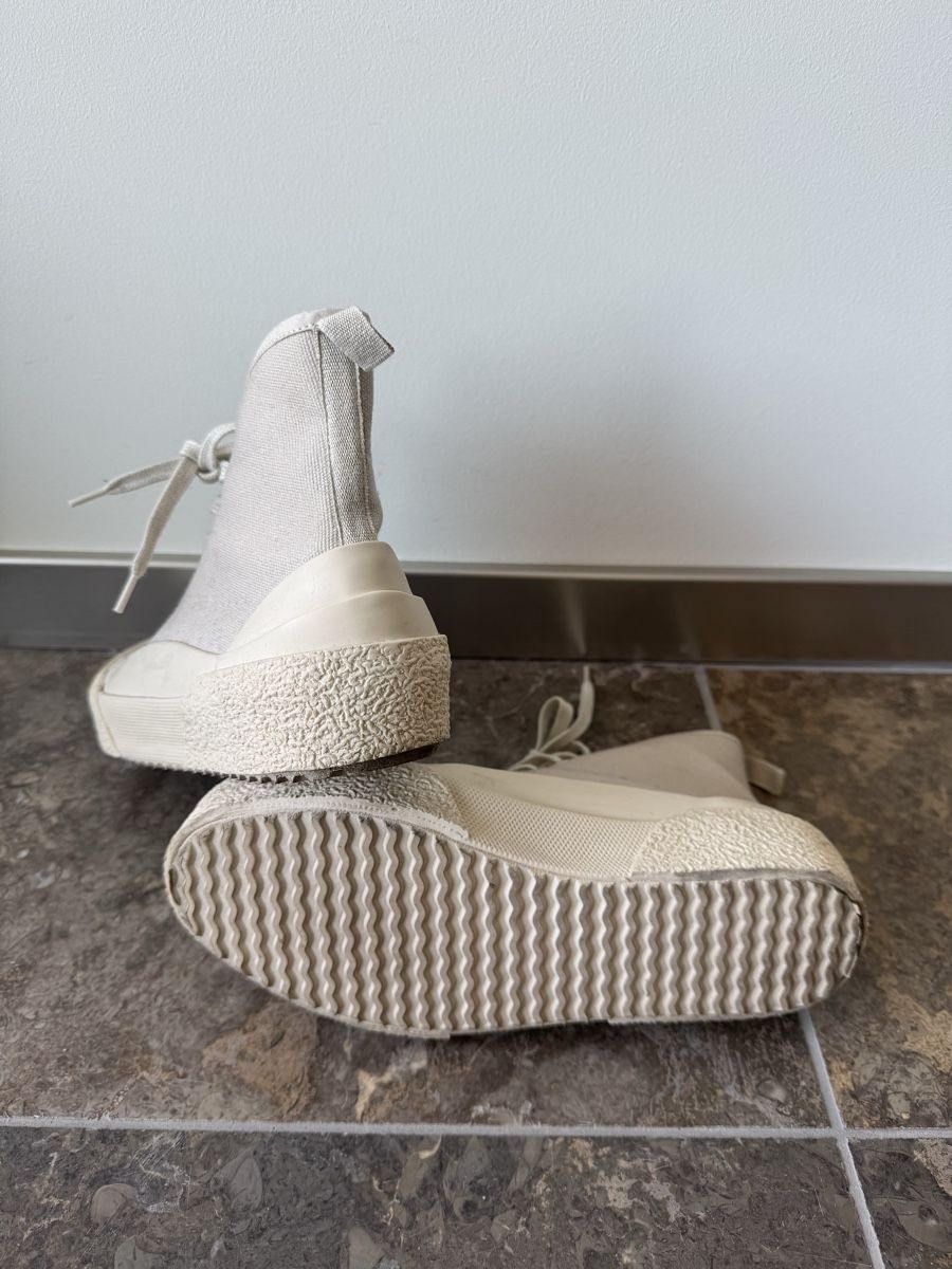 Herrenschuhe: STUDIO NICHOLSON - Canvas high top sneakers - EU 37 – Gebraucht aus Zürich von JMin 3