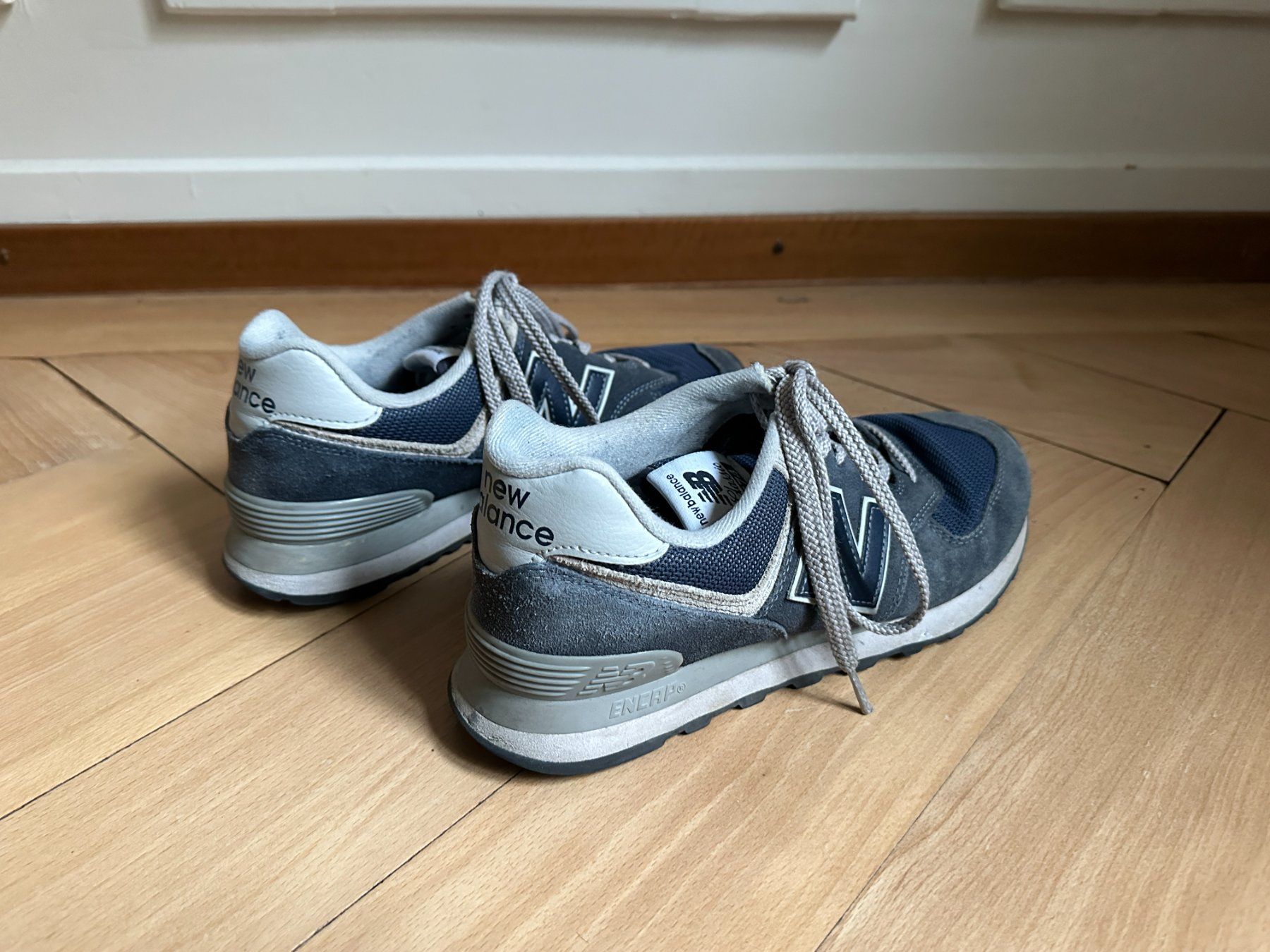 New Balance Herrenschuhe: NEW BALANCE - Sneaker grau-blau 40.5 – Gebraucht aus Zürich von Diazaio 2