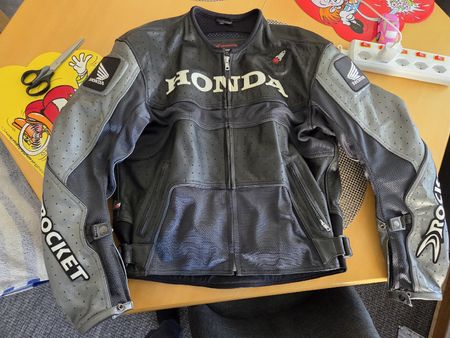 Veste HONDA cuir