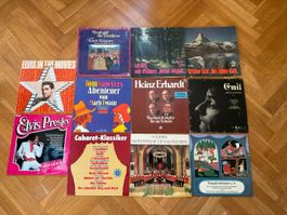 Schallplatten-Sammlung: Elvis,Klassiker,Märchen & Mehr!