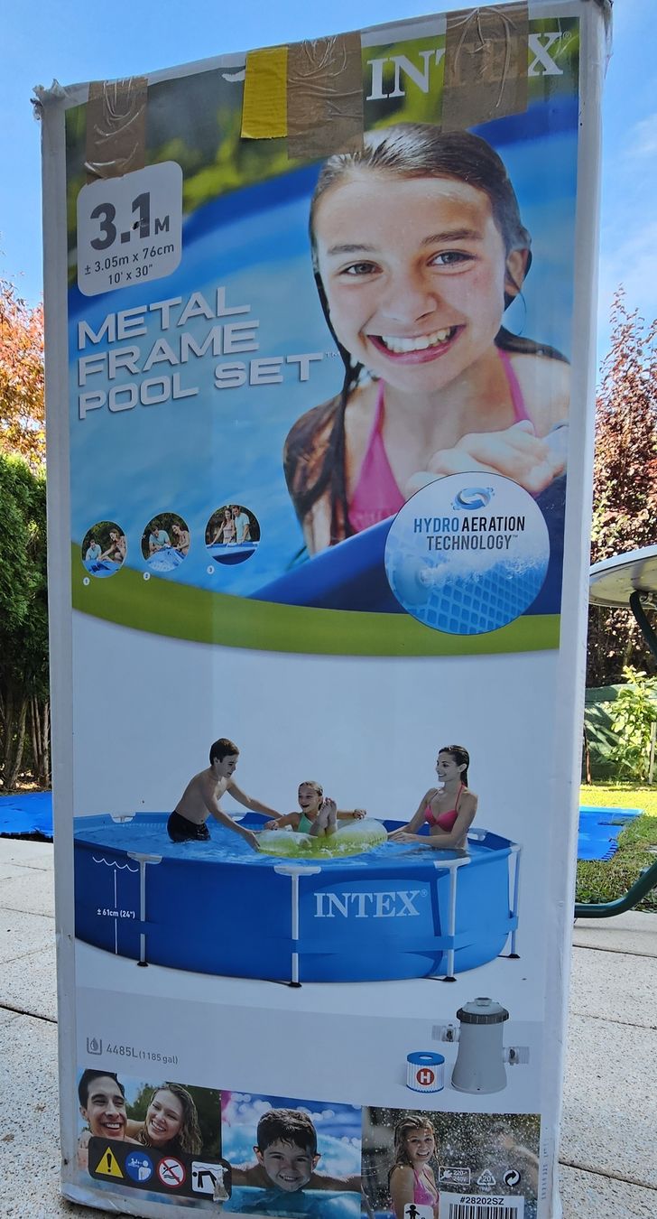 Intex Piscine: INTEX POOL METAL FRAME( KOMPLETT) – Usato da Selzach venduto da pegaso01 8