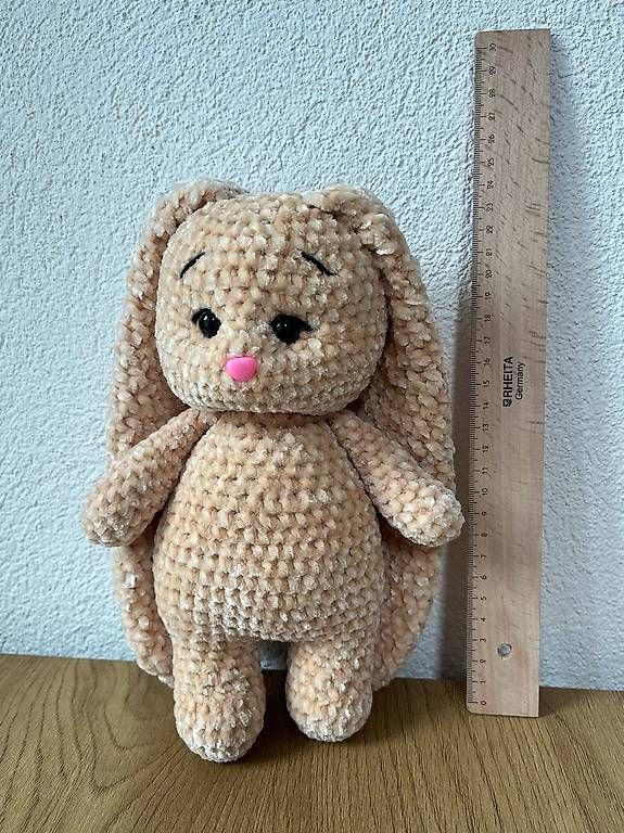Spielzeuge: Amigurumi Hase Plüsch – Neu (gemäss Beschreibung) aus Wassen UR von Mariianita 3