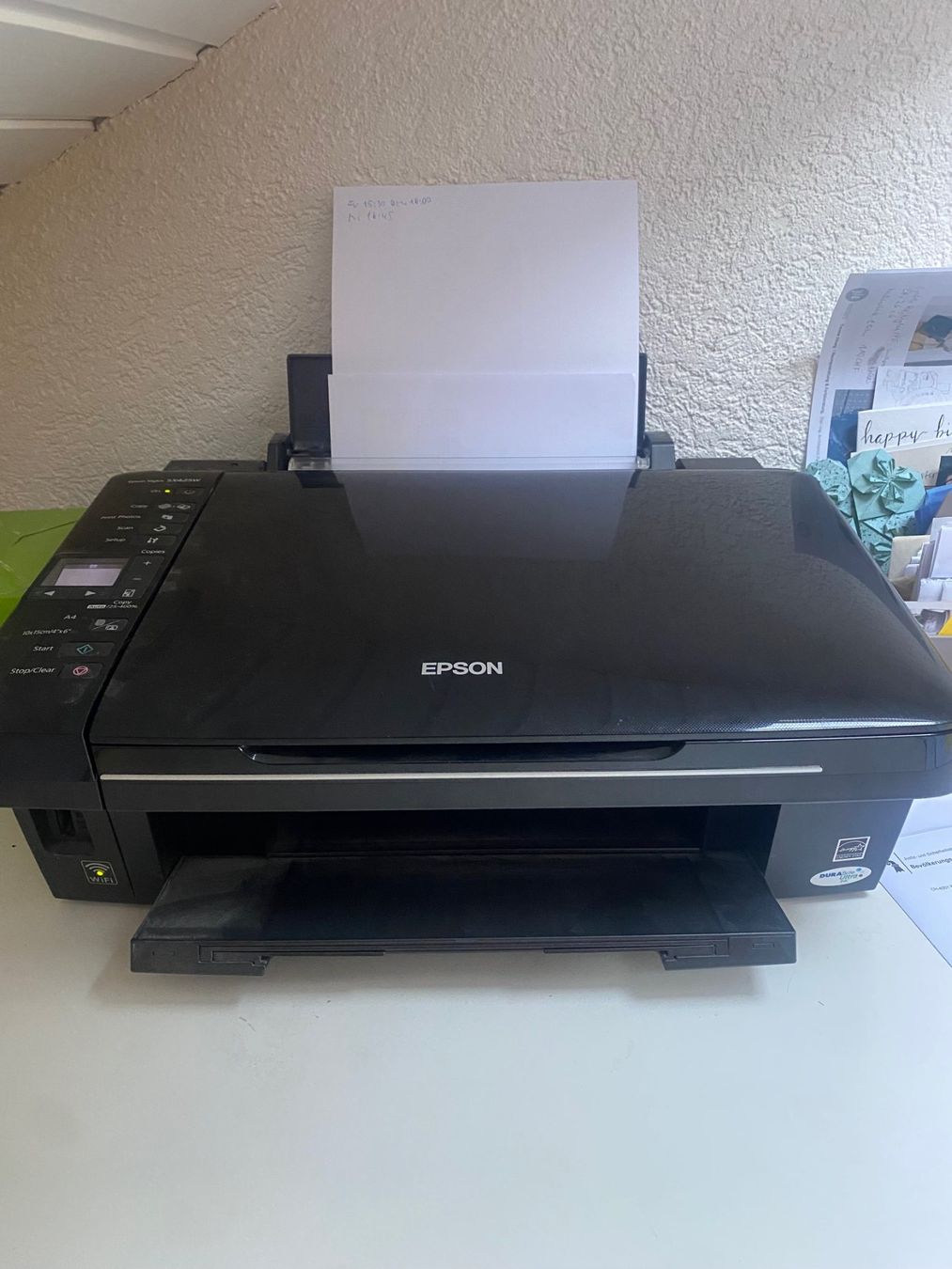 Epson Drucker: EPSON Stylus SX425W Tintenstrahldrucker – Gebraucht aus Riehen von ettwigv