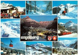 Engelberg - 9 Bild AK
