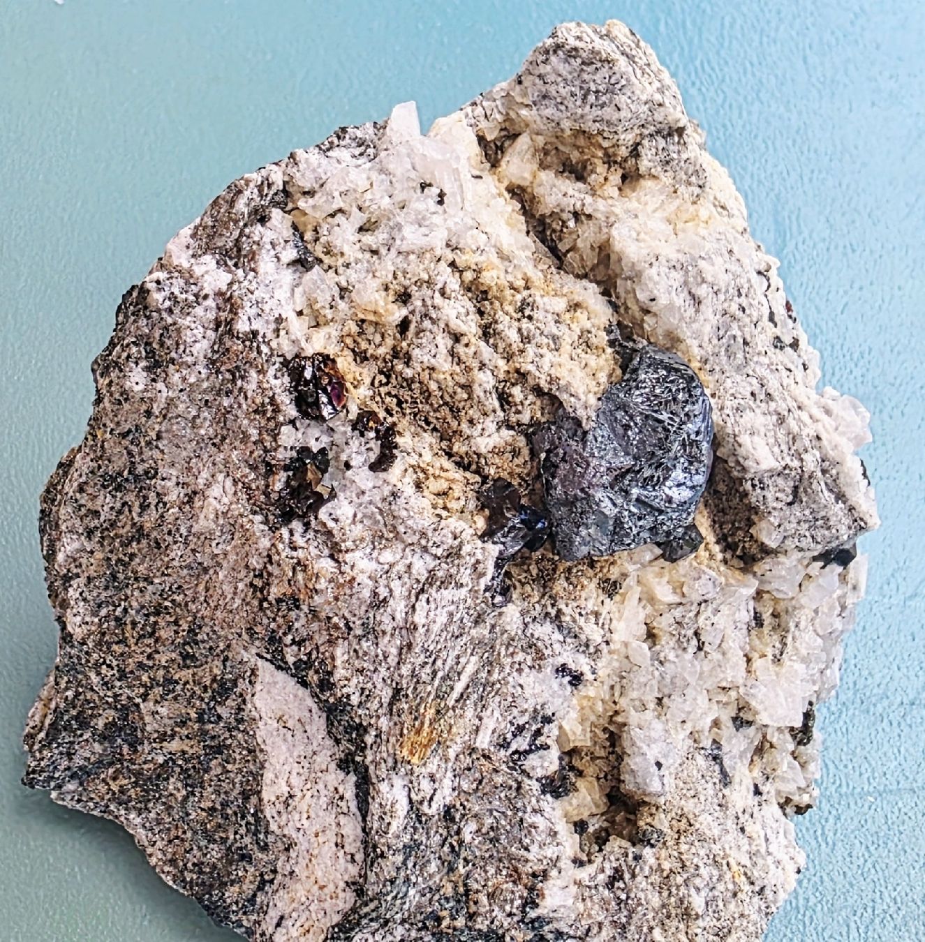 Mineralien & Heilsteine: Mineral: Hämatit mit Magnetit – Gebraucht aus Glis von nbu_65ys 8