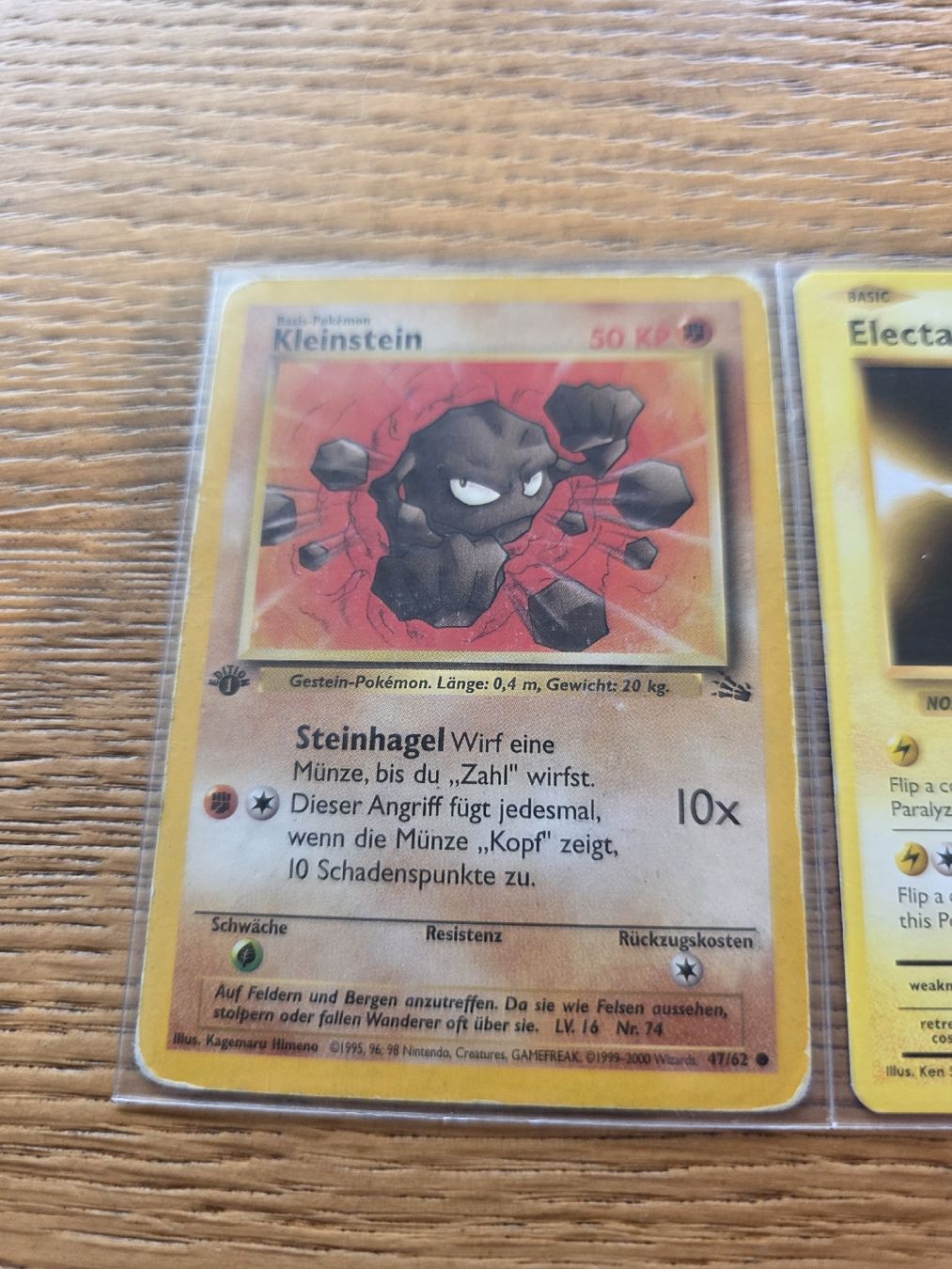 Pokémon Sammelbilder & Trading cards: 3 Pokemon Karten Kleinstein Elektek Electabuzz gebraucht – Gebraucht aus Olten von Prinzenstyle 1