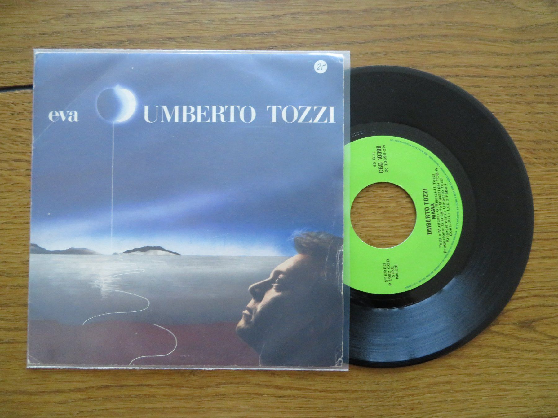 Schallplatten: Umberto Tozzi - Eva (7" Single, 1982, Rarität!) Top Zustand – Neu (gemäss Beschreibung) aus Zürich von max_cp5f