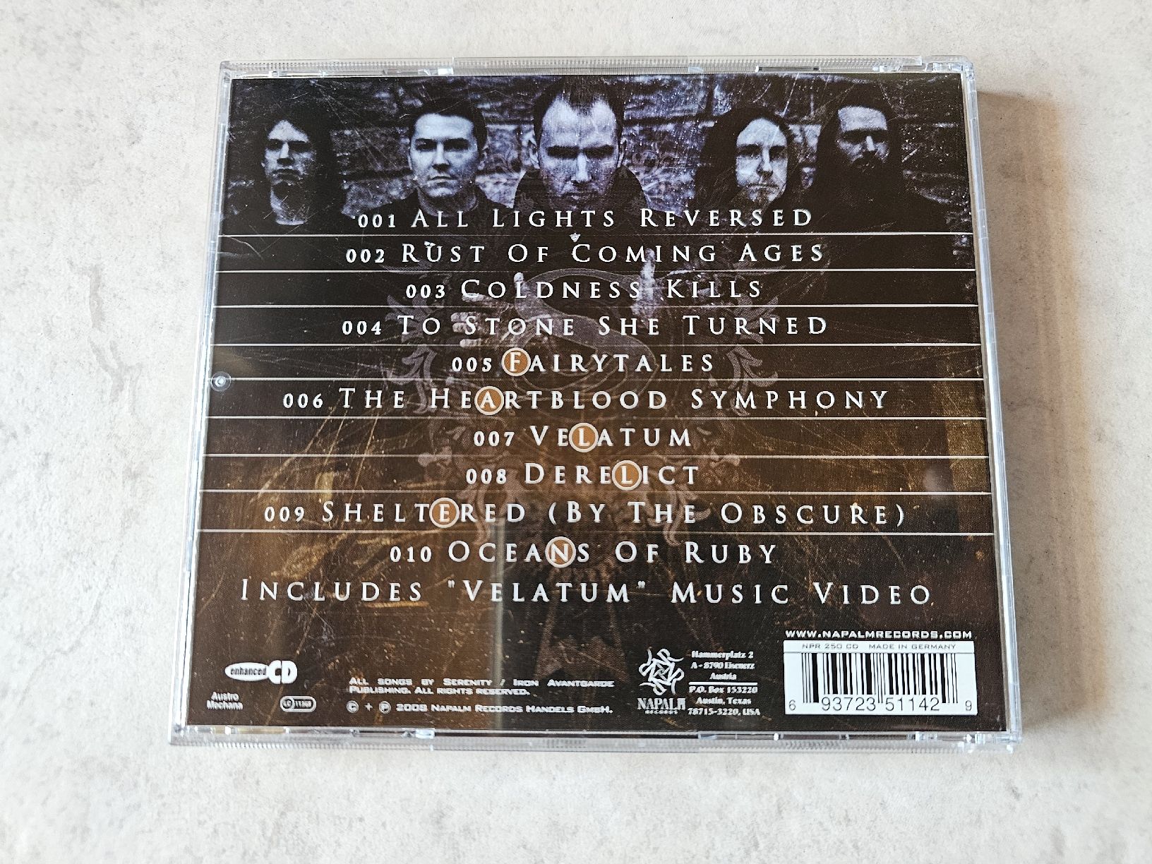 CD: Serenity  -  Fallen Sanctuary – Usato da Schneisingen venduto da backstore24 1