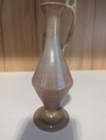 Glas Vase aus hauchdünnem Muschelartigem Glas