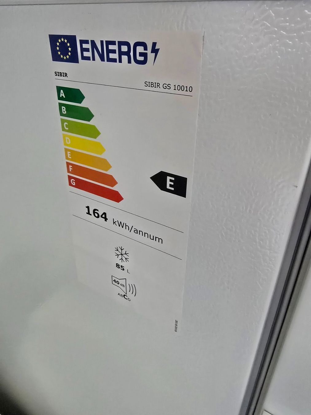 Sibir Congelatori: Gefrierschrank SIBIR GS 10010 – Usato da Münchwilen TG venduto da Hd51 2