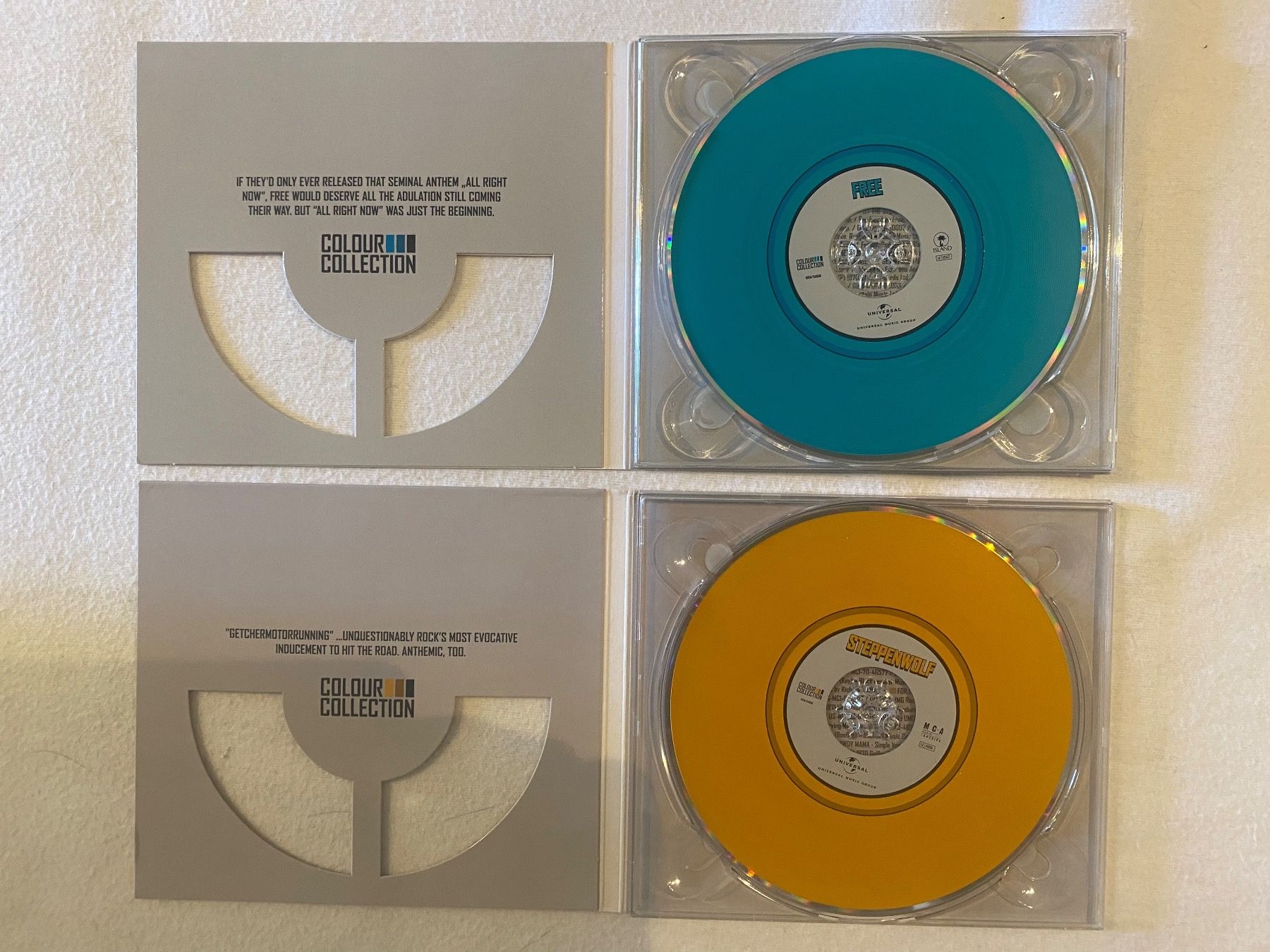 CD: Free & Steppenwolf - Colour Collection – Nuovo (secondo la descrizione) da Duggingen venduto da Kisha010 1