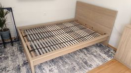 Bett 140x200 mit Federkernmatratze