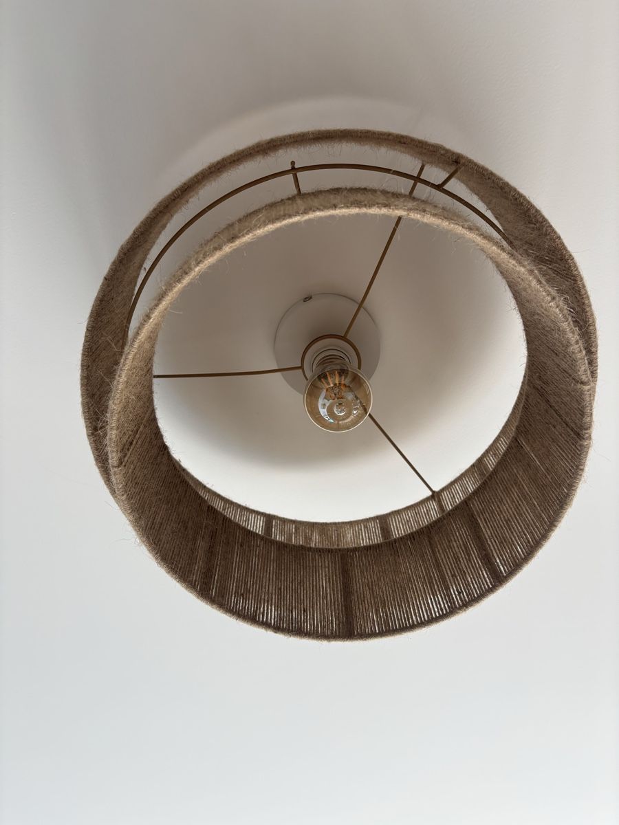 Lustres & lampes de plafonds: Deckenlampe Jute Stoff neuwertig – D'occasion à Geroldswil par ele_7hkp 1