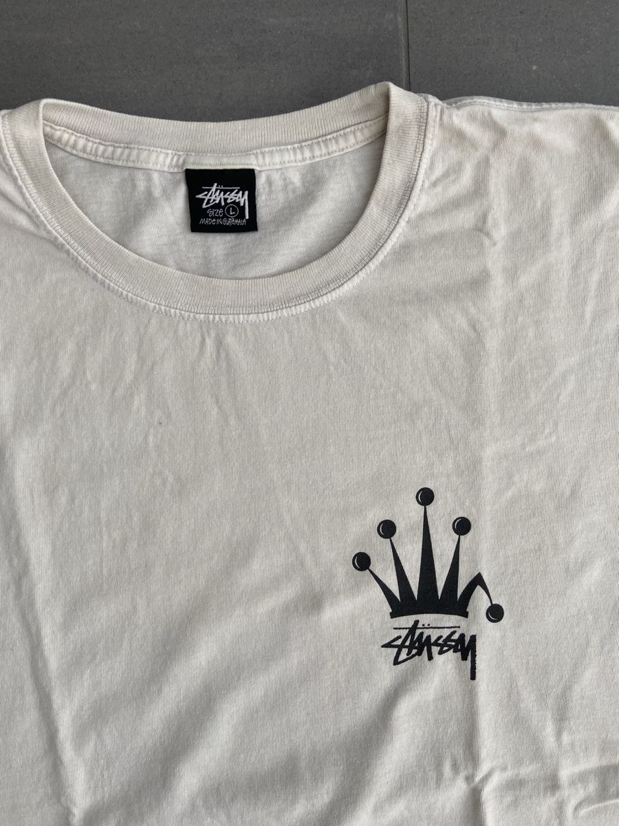 Stüssy T-shirt: Stüssy crown T-Short, Grösse L – Usato da Märwil venduto da Flo__ 2