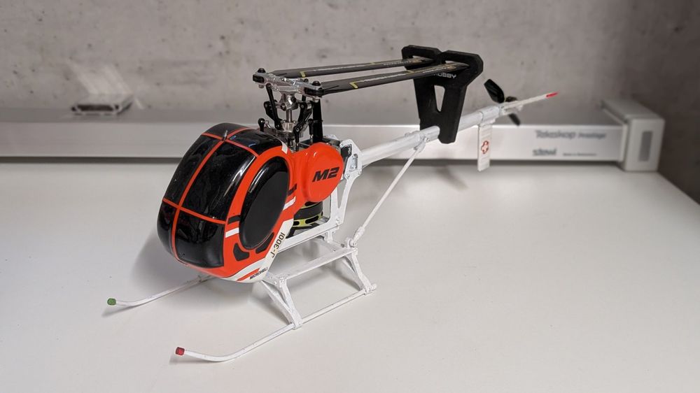 RC Heli omphobby m2 evo Micro Heli M2 Hughes 300 Scale BNF (Gebraucht ...