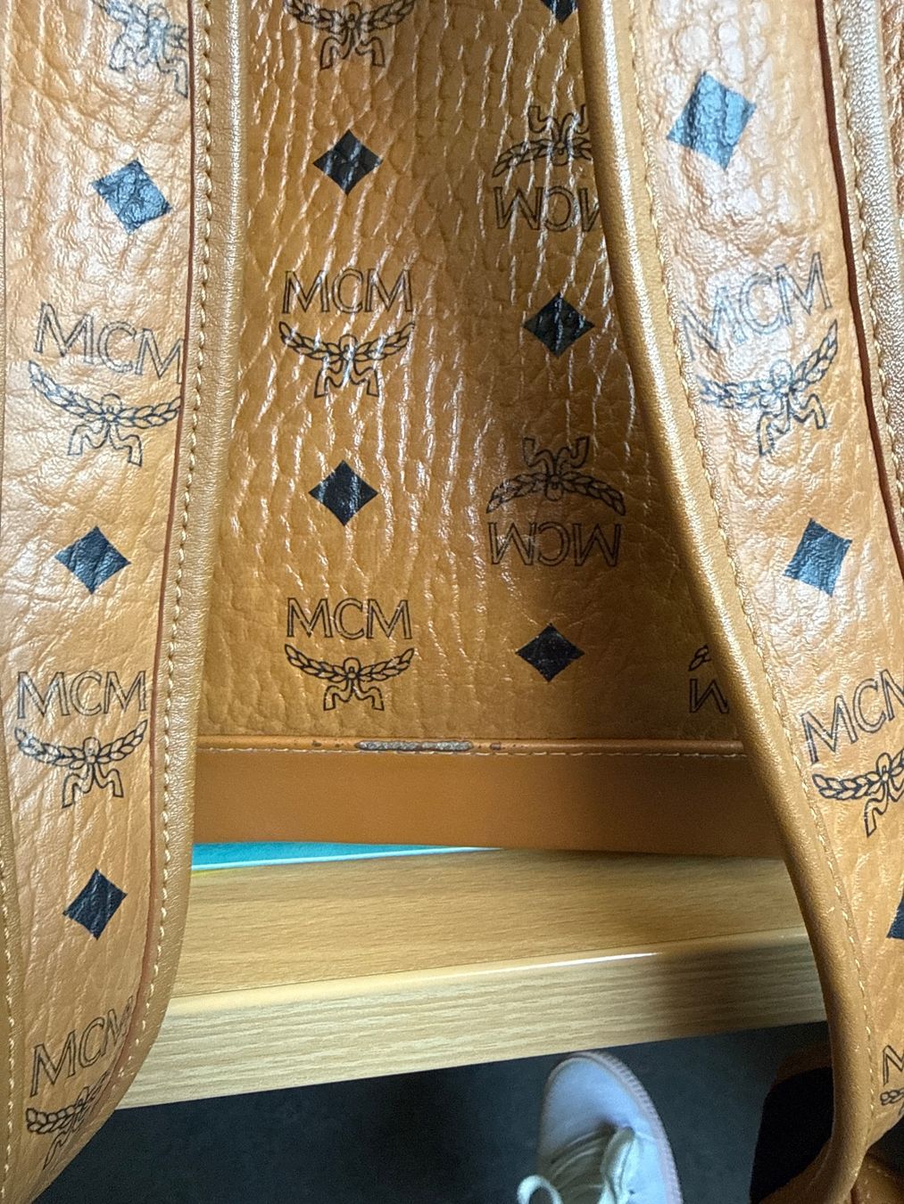 Mcm Zaini: MCM Rucksack Visetos Small Plus heritage Canvas – Usato da Buchs ZH venduto da Vanillebaeumli 5