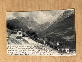Alte Ansichtskarte Les Diablerets, 1903, Top Zustand