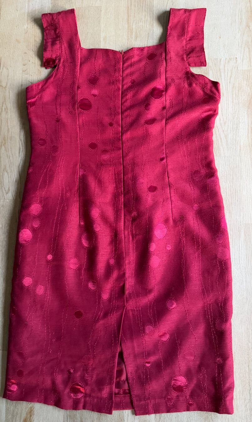 Kleider: Vintage SommerKleid - Rot - Gr. 42 – Gebraucht aus Fällanden von CapShop 6