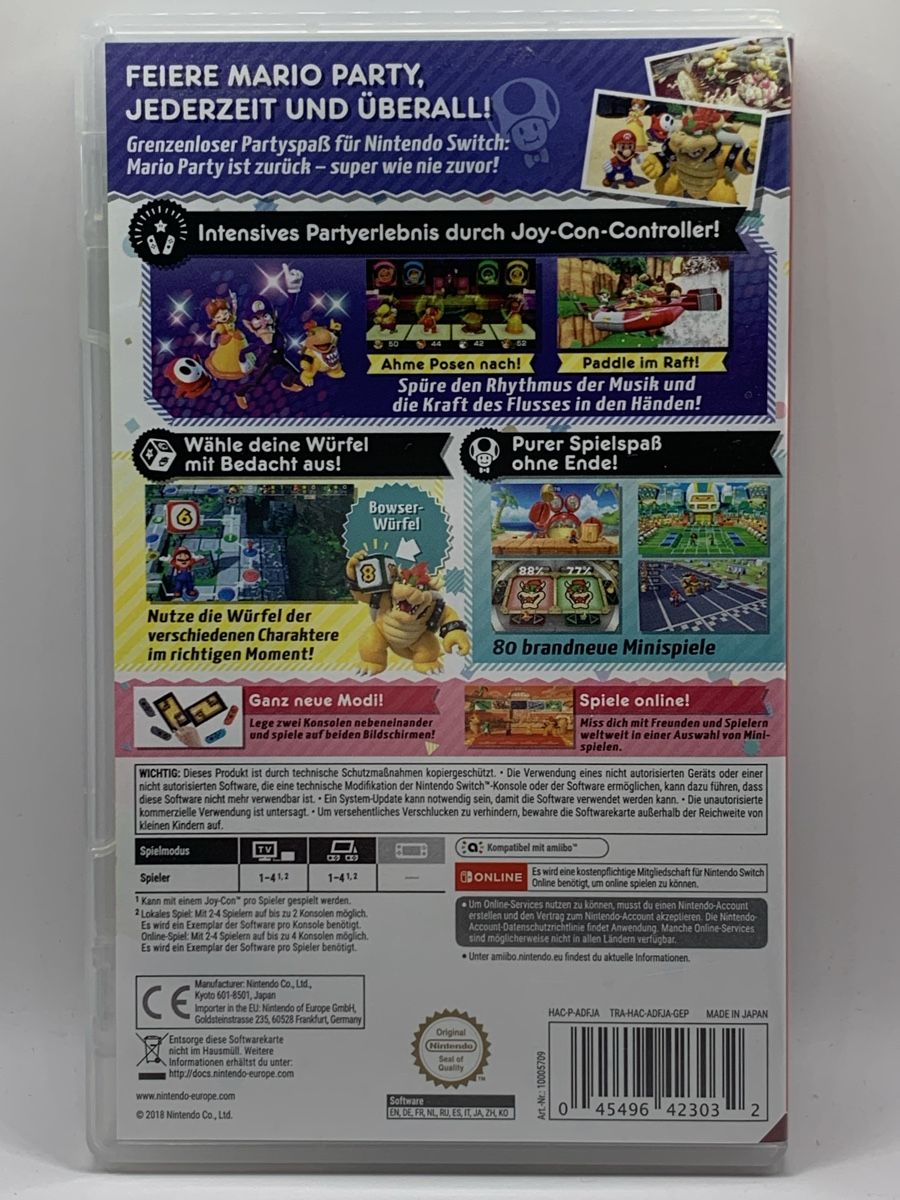 Nintendo Giochi: Nintendo Switch - Super Mario Party – Usato da Ostermundigen venduto da RG-Collector 1