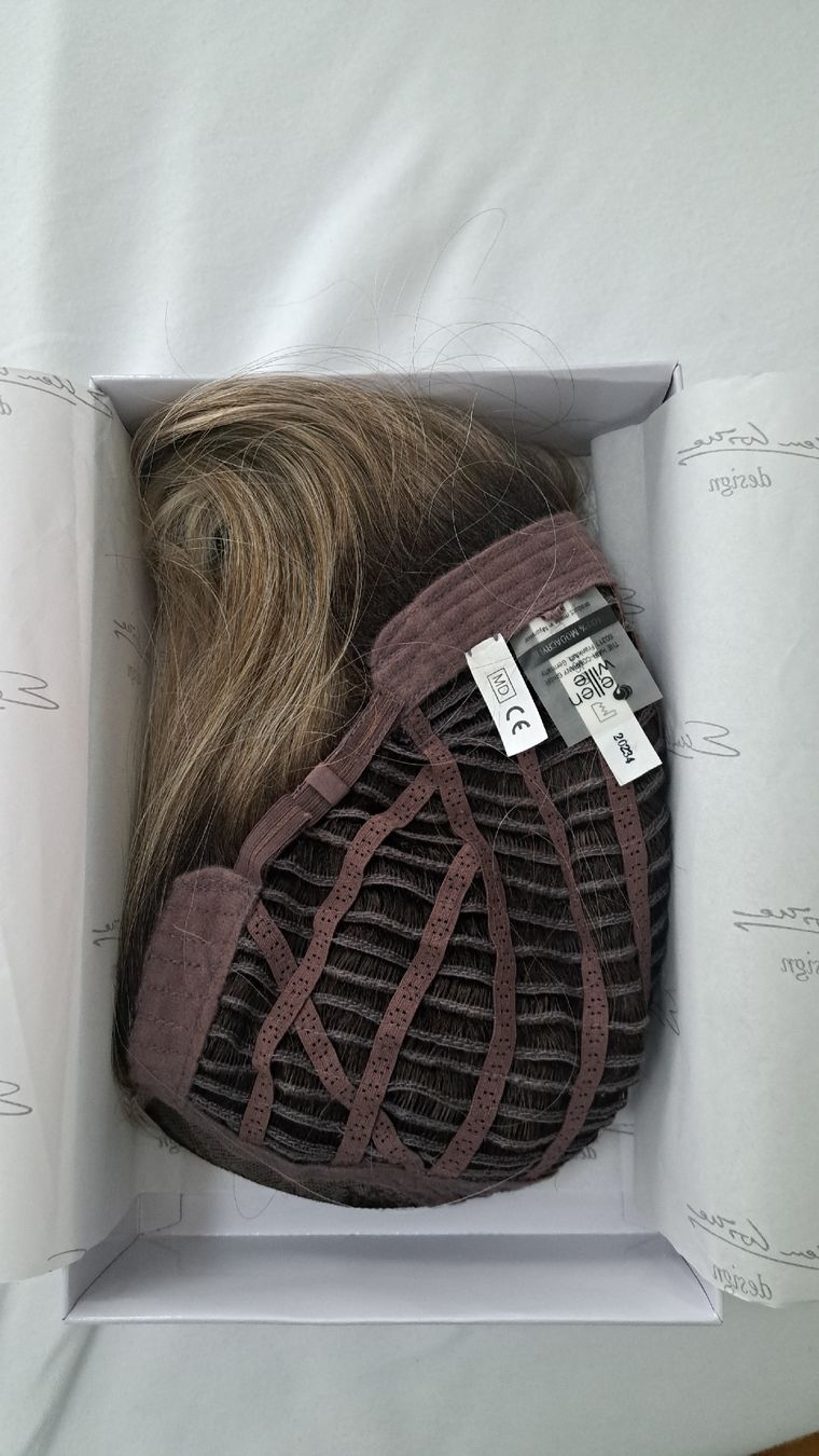 Parrucche: Perücke blond-braun – Nuovo e nell'imballaggio originale da Willisau venduto da Csfa 2
