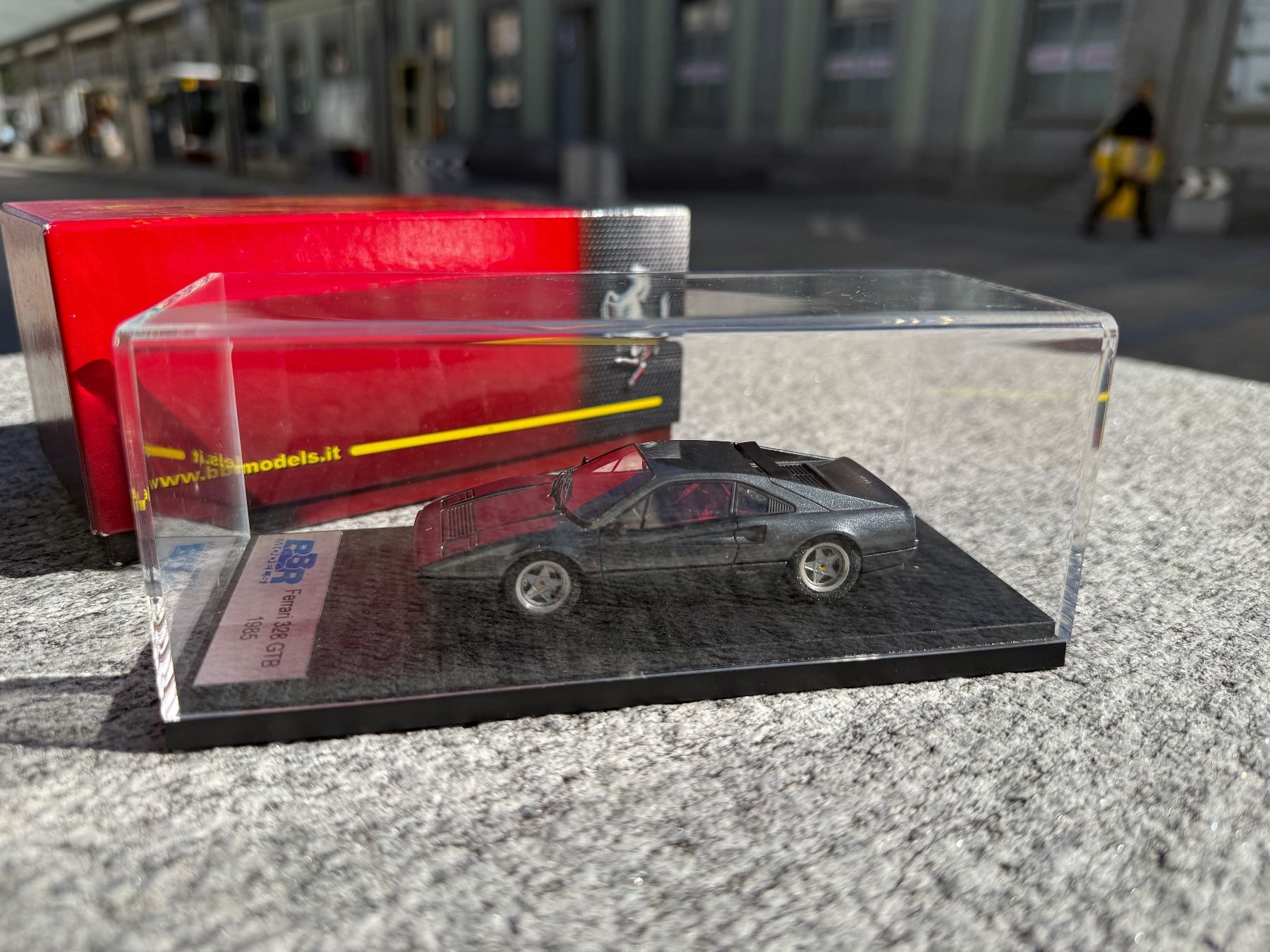BBR Models Modellini d'auto: BBR 1:43 Ferrari 328 GTB 1985 – Usato da Chiasso venduto da Carrara-Modellismo 1