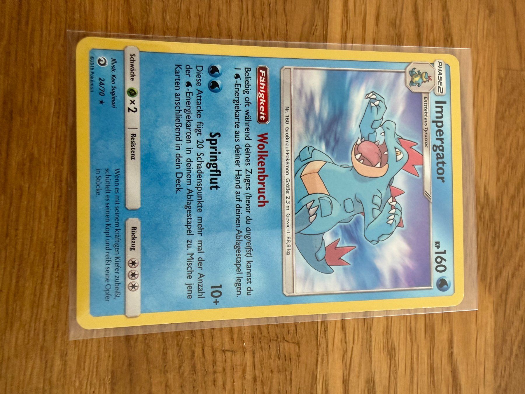 Pokémon Cartes à collectionner: Impergator 24/70 – D'occasion à Amriswil par sim_nlb6