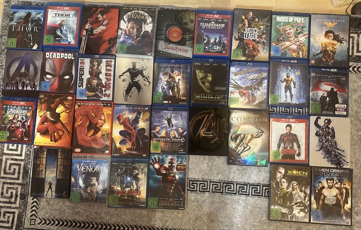 Tutti i DVDs: 33 Marvel &DC Filmesammlung – Usato da Othmarsingen venduto da Crallthene98
