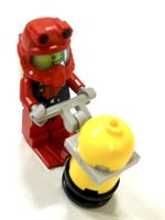 Lego City Minifigur: Taucher mit Unterwasserscooter